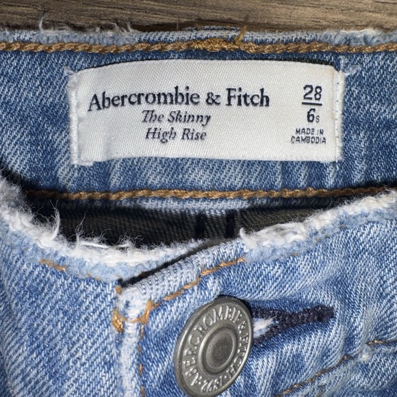 Abercrombie & Fitch Denim - Abercrombie & Fitch Jeans The Skinny High Rise Size 28/6s